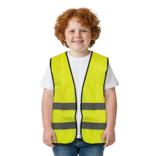 ווסט צהוב צבעוני ילד- עד גיל 5