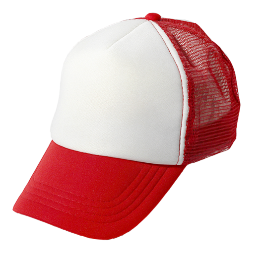 אדום לבן כובע רשת