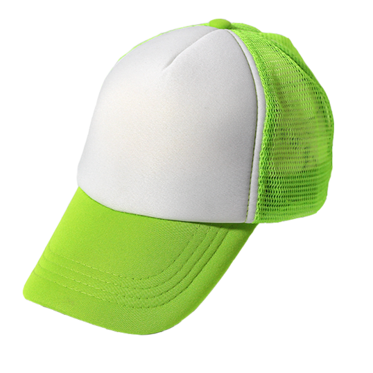 ירוק זוהר כובע רשת