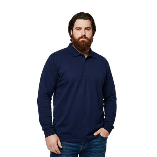 פולו-דרייפיט-ארוך-נייבי