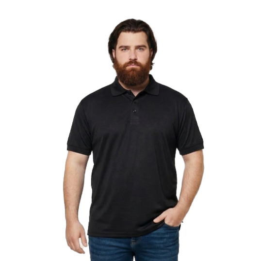 פולו-דרייפיט-קצר-שחור