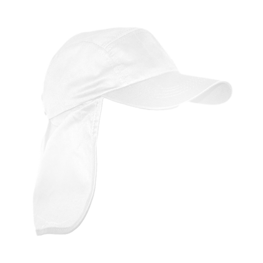 צבע לבן כותנה כובע לגיונר