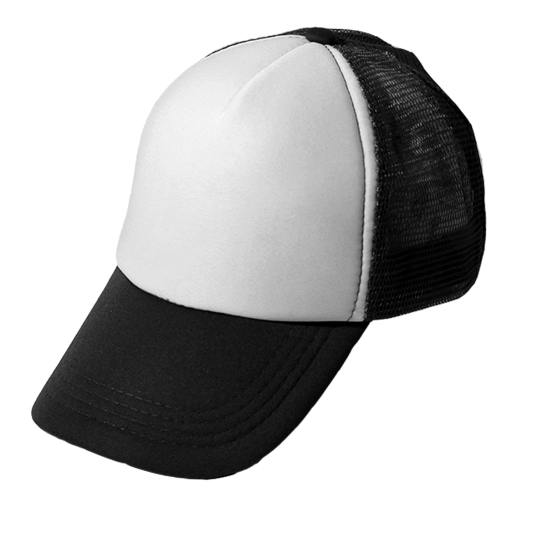 שחור לבן כובע מרשת